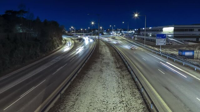 e39 towards Stavanger from S&oslash;rmarka arena
