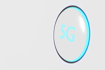 New 5th generation of internet, 5G network wireless with High speed connection online gaming, online music and movies on smartphone concept.