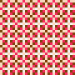 Abstract Cross Pattern generative computational art illustration