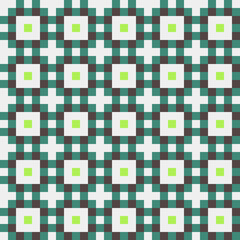 Abstract Cross Pattern generative computational art illustration