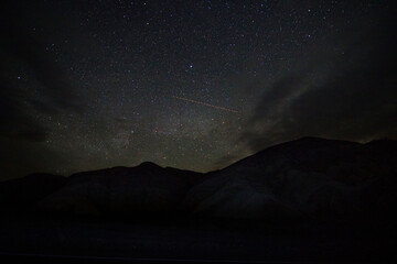 death valley at night