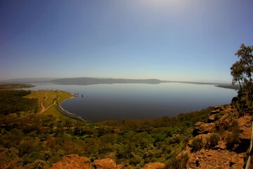 Lake in Kenia, Afrika