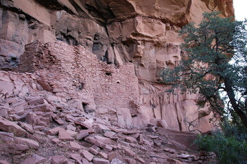 a cave in the mountains