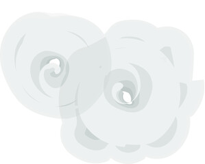 Vector drawing in gray and white, template for the cover. Abstract background, gradient dye tie pattern.