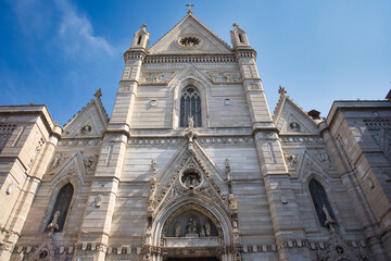 Cattedrale di San Gennaro is the famous Naples Cathedral from 13th century, Italy