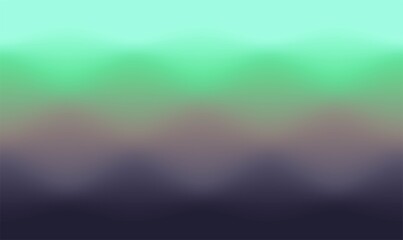 Abstract blurred gradient mesh background. Wave effect gradient colors. Colorful banner template or website landing page. Easily editable soft colored vector illustration. Wavy abstract background