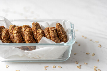 Banana Pear Oat Cookies, Morning Breakfast Biscuits