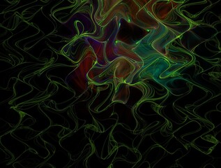 Imaginatory fractal background Image