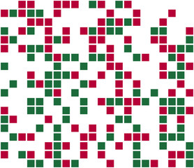 Color mosaic. Colorful background. Abstract seamless pattern. Vector illustration.