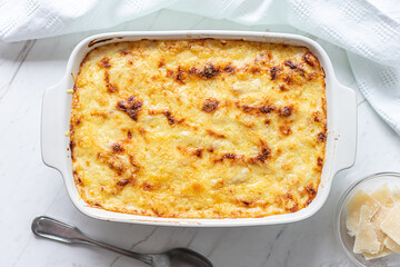 Creamy Tuna Bake With Cheese and Pasta