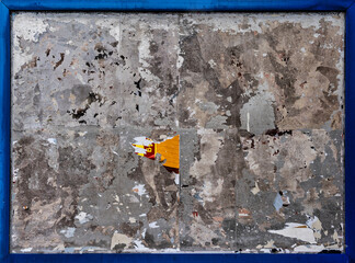 Leere Plakatwand