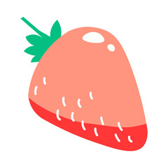 illustration of a strawberry vector