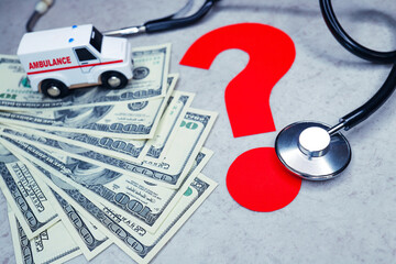 cost of ambulance services. Emergency services are on USD.