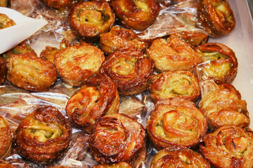 typical sweets of Brittany, France. close up