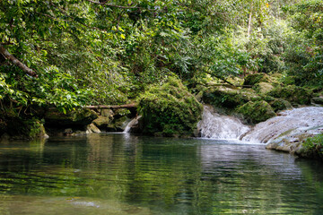 waterfall in the park
