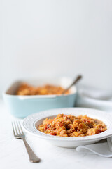 Coconut Red Lentil Curry, Butternut Squash and Carrots
