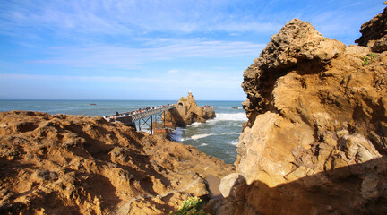 Biarritz (France) / Rocher de la Vierge