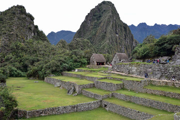 Ruines incas du Machu Picchu au P&eacute;rou