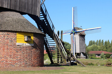 Villeneuve-d'Ascq mills in north of France (near Lille)