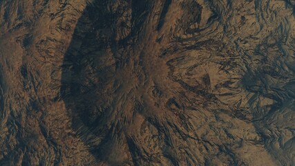 abstract cosmic texture, top view of alien planet, texture of th exo planet, abstract texture 3d render