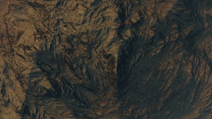 abstract cosmic texture, top view of alien planet, texture of th exo planet, abstract texture 3d render