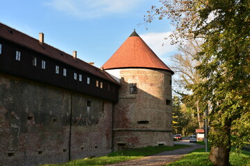 The old town of Sisak, Stari grad, Old Castle, Moslavina, Croatia,