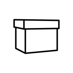 Box icon design vector template