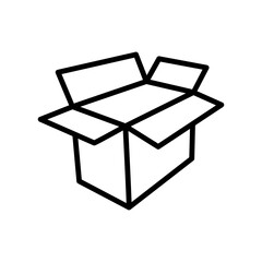 Box icon design vector template