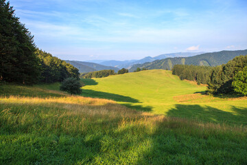 landscape in the mountains