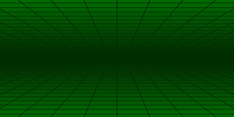 Abstract tiled background with perspective in green colors