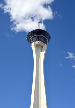 The Stratosphere, modern building of the hotel and casino of Las Vegas