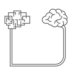  brain–computer neural control interface illustration