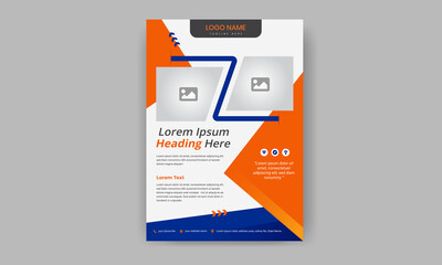Corporate Business flyer template, corporate banners, and leaflet business poster layout