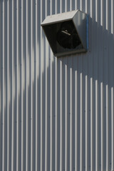 industrial ventilation structure in sunny day