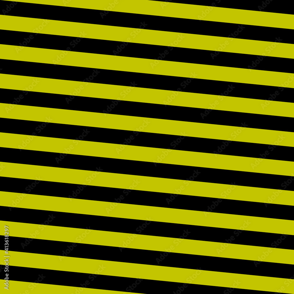 Poster black and yellow diagonal lines. vector bee lines.
