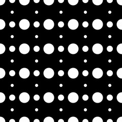 Circles Vector. Black background vector pattern. Vector pattern circles.
