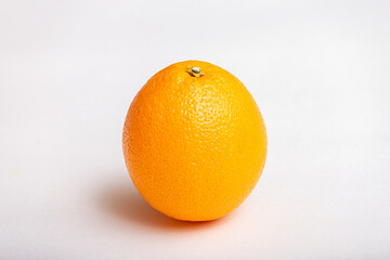 orange on a white background