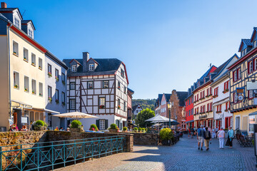Markt, Bad Muenstereifel, Eifel, Deutschland 