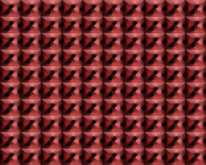 geometric pattern illustration for decoration in gradient red and pink color, background and texture