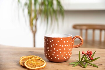 colorful handmade porcelain coffee cups