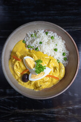 Comida Peruana - Aji de Gallinda