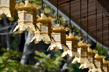 高野山金剛峯寺　御影堂の釣灯篭　和歌山県