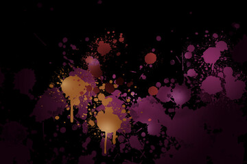 Background paint splashes gradient Color transition