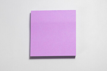 Obraz na płótnie Canvas Note pad lilac square sticker