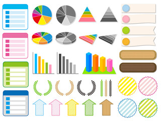 見出しとグラフセット_ベクター2