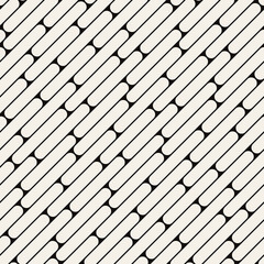 Vector seamless pattern. Modern stylish texture. Striped geometric tiles. Minimalistic linear diagonal background. Can be used as swatch for illustrator. 