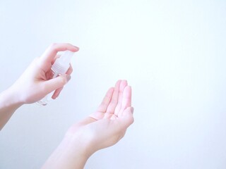 手指消毒