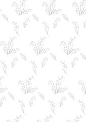 Delicate pattern on a light background for design.