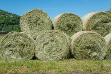 hay bales