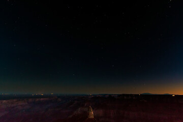 dramatic landscape of the Grand Canyon National Park in Arizona